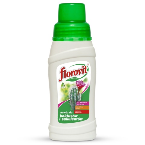 Nawóz Do Kaktusów i Sukulentów Mineralny Płynny 250ml Florovit