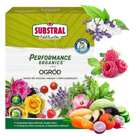 Nawóz Do Owoców, Warzyw i Roślin Ozdobnych Organiczny Granulat 1kg Performance Organics Substral