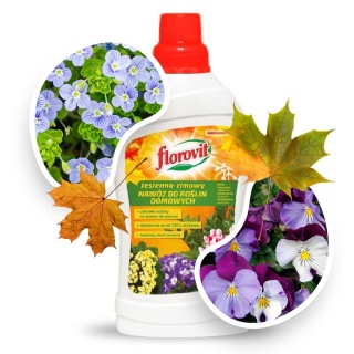 Nawóz Do Roślin Domowych Jesienny Mineralny Płynny 1kg Florovit