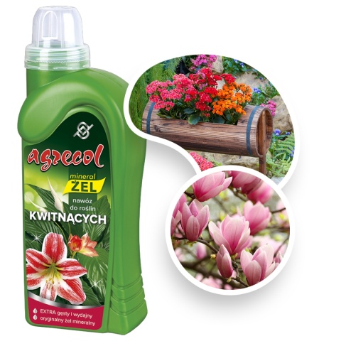 Nawóz Do Roślin Kwitnących Mineralny Żel 500ml Agrecol Nawóz Do Roślin Kwitnących Mineralny Żel 500ml Agrecol