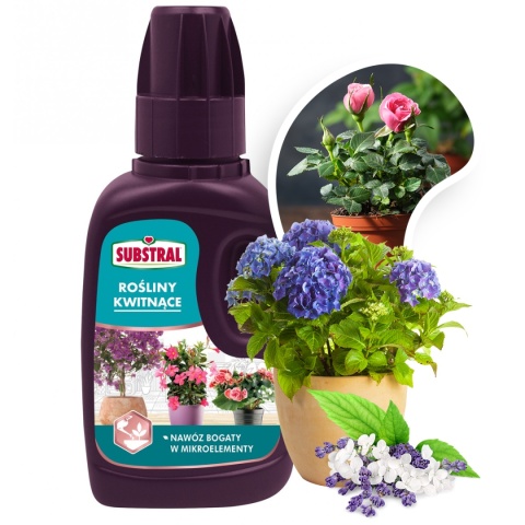 Nawóz Do Roślin Kwitnących z Humusem Mineralno Organiczny Płynny 250ml Substral