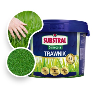 Nawóz Do Trawy Mineralny Granulat 5kg Wiaderko Osmocote Substral