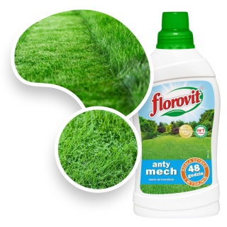 Nawóz Do Trawy Z Mchem Interwencyjny Antymech Mineralny Płynny 1kg Florovit