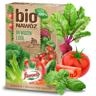 Nawóz Do Warzyw i Ziół Bio Mineralno Organiczny Granulat 1,1l Florovit
