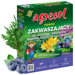 Nawóz Do Wrzosów i Roślin Kwaśnolubnych Zakwaszający Mineralny Granulat 1,2kg Agrecol