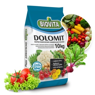 Nawóz Wapniowo-Magnezowy Naturalny Dolomit 10 kg Biovita