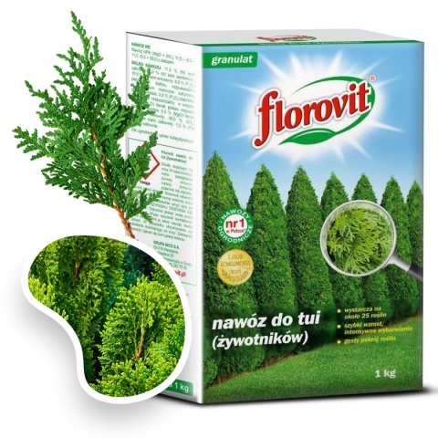 Nawóz Inco Florovit tuja 1kg karton