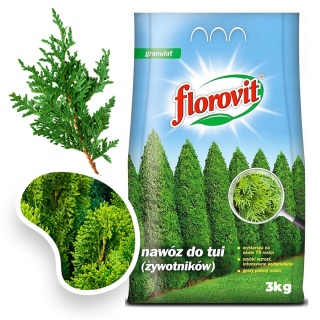Nawóz Do Wszystkich Odmian Tui i Inych Iglaków 3kg Inco Florovit Inco Florovit