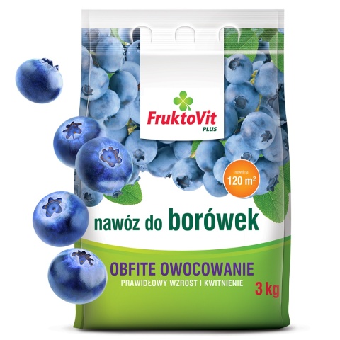Nawóz Do Borówek Granulat 3kg FruktoVit PLUS