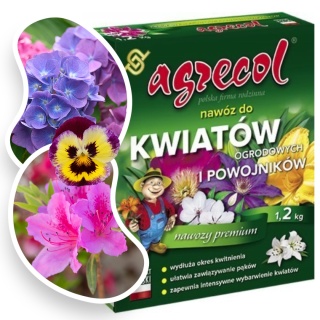 Nawóz Uniwersalny Do Kwiatów Ogrodowych Mineralny Granulat 1,2kg Agrecol