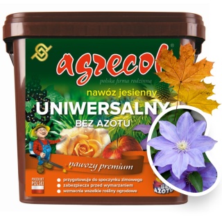 Nawóz Uniwersalny Jesienny Bez Azotu Mineralny Granulat 5kg Agrecol