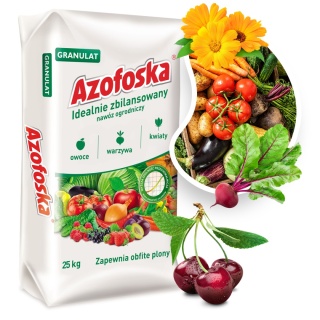 Nawóz Uniwersalny Mineralny Granulat 25kg Azofoska
