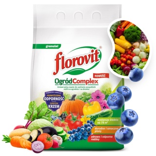 Nawóz Uniwersalny Mineralny Granulat 5kg Ogród Complex Florovit