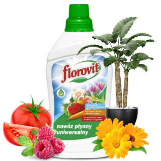 Nawóz Uniwersalny Ogrodniczy Mineralny Płynny 1L Florovit
