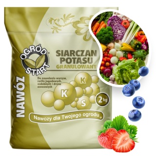 Nawóz Uniwersalny Siarczan Potasu Mineralny Krystaliczny 2kg Ampol