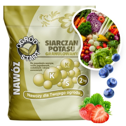 Nawóz Uniwersalny Siarczan Potasu Mineralny Krystaliczny 2kg Ampol Nawóz Uniwersalny Siarczan Potasu Mineralny Krystaliczny 2kg Ampol