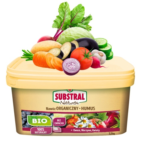 Nawóz Uniwersalny z Humusem Organiczny Granulat 3,5kg Naturen Substral