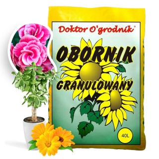 Obornik Bydlęcy Nawóz Naturalny Granulat 40l Doktor O'grodnik