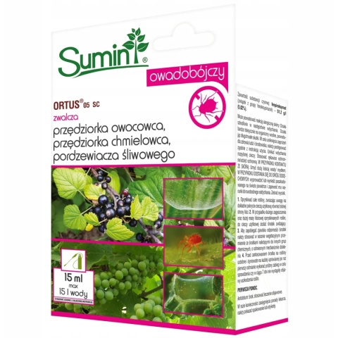 Ortus 05 SC 15ml Środek Owadobójczy Akaracyd na Przędziorki Sumin