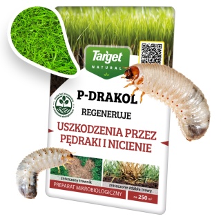 P-Drakol 20g Środek Larwobójczy Larwicyd na Pędraki i Nicienie w Trawniku Target