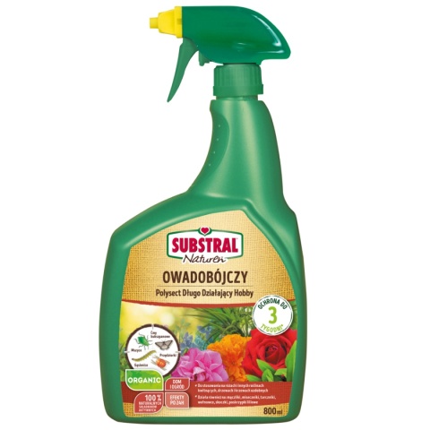 Polysect Organic AL 800ml Środek Owadobóczy Organiczny Do Zwalczania Szkodników w Uprawach Roślin Naturen Substral