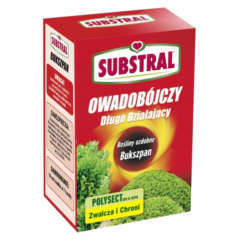 Polysect Zwalczanie Szkodników na Bukszpanach, Mszyca, Mączlik, Misecznik Tarczniki Substral 100ml