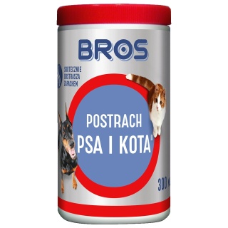Preparat Odstraszający Psy i Koty 300ml Postrach Psa i Kota BROS