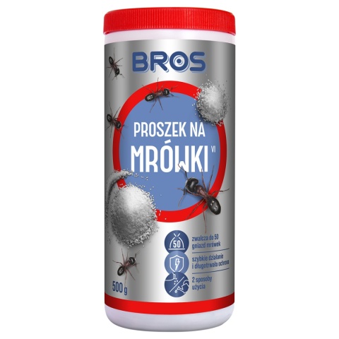 Proszek Na Mrówki 500g Środek Owadobójczy Do Zwalczania Mrówek Bros
