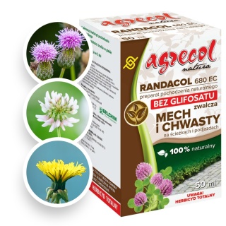 Randacol 680 EC 50ml Środek Chwastobójczy Na Chwasty Jednoliścienne i Dwuliścienne Oraz Mech Agrecol