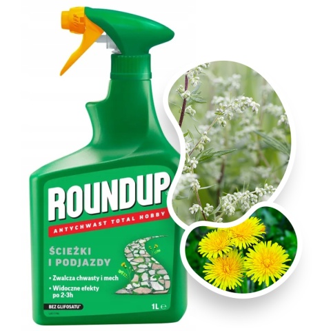 Roundup AntyChwast chodniki podjazdy Substral 1L