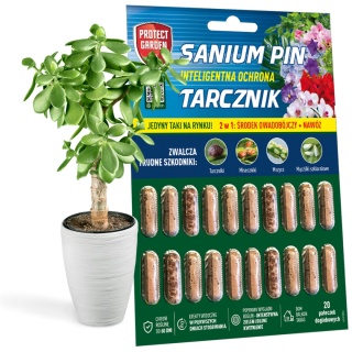 Sanium Pin 2g x 20szt Pałeczki z Nawozem Owadobójcze Do Zwalczania Szkodników w Uprawach Roślin Protect Garden