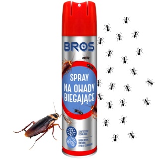 Spray Na Owady Biegające 300ml Środek Owadobójczy Do Zwalczania Owadów Biegających Bros