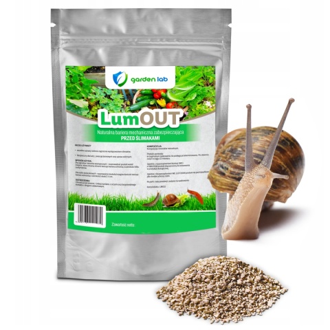 LumOut Naturalna Bariera Przed Ślimakami 1,5kg GardenLab