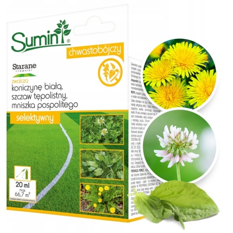 Starane Trawnik Środek Chwastobójczy na Chwasty Dwuliścienne 20ml Sumin