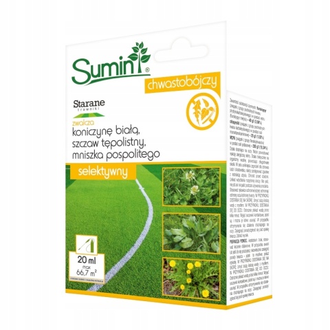 Starane Trawnik Środek Chwastobójczy na Chwasty Dwuliścienne 20ml Sumin