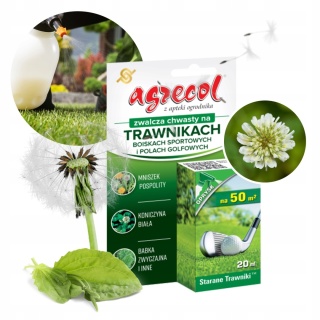 Starane Trawniki 20ml Środek Chwastobójczy Na Chwasty Dwuliścienne w Trawniku Agrecol