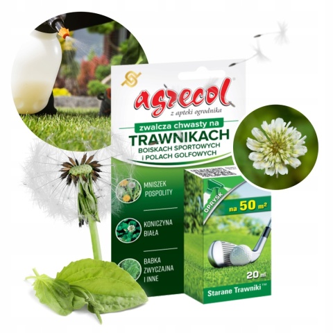Starane Trawniki 20ml Środek Chwastobójczy Na Chwasty Dwuliścienne w Trawniku Agrecol