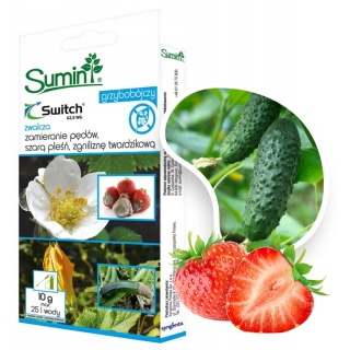 Switch 62,5 WG 10g Fungicyd Środek Grzybobójczy Do Zwalczania Chorób Grzybowych w Uprawach Roślin Sumin