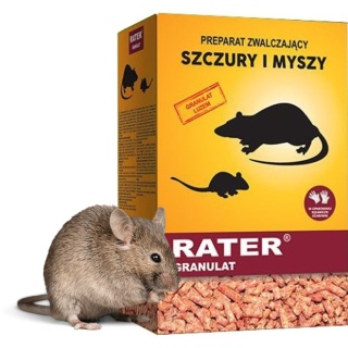 Trutka Na Szczury i Myszy Granulat 1kg Rater Themar