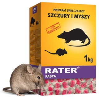 Trutka Rater Strong pasta gryzonibójcza 1kg