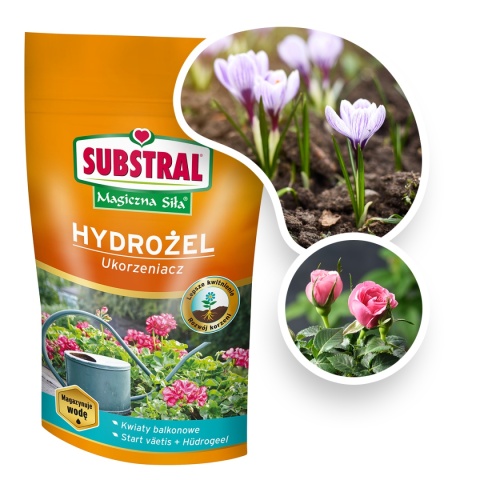 Ukorzeniacz Do Kwiatów Balkonowych z Hydrożelem 100g Osmocote Substral Ukorzeniacz Do Kwiatów Balkonowych z Hydrożelem 100g Osmocote Substral