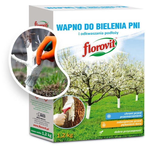 Wapno Inco Florovit ogrodnicze 1,2kg karton
