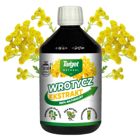 Wrotycz Ekstrakt 500ml Koncentrat Środek Odstraszający Larwy Pędraki i Nicienie Target