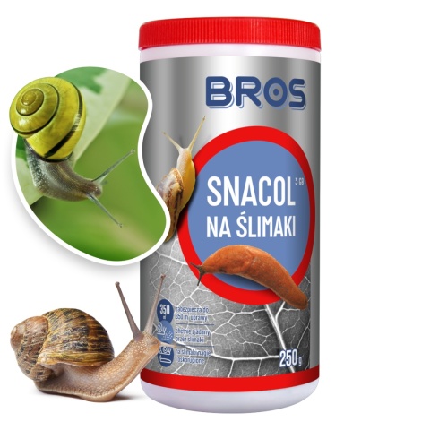 Bros granulat na ślimaki Snacol 3 GB 250g