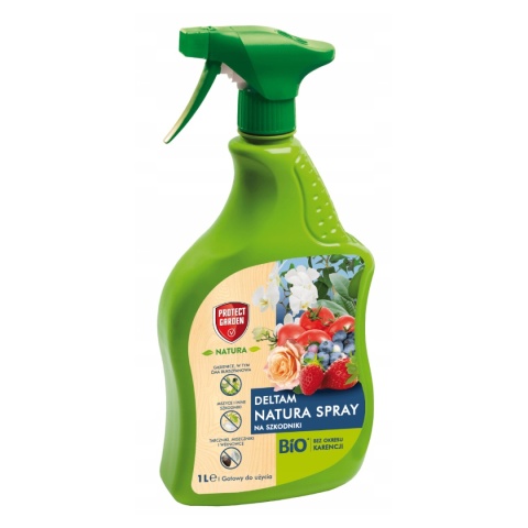 Deltam natura spray ma szkodniki roślin, mszyca, przędziorki 1L