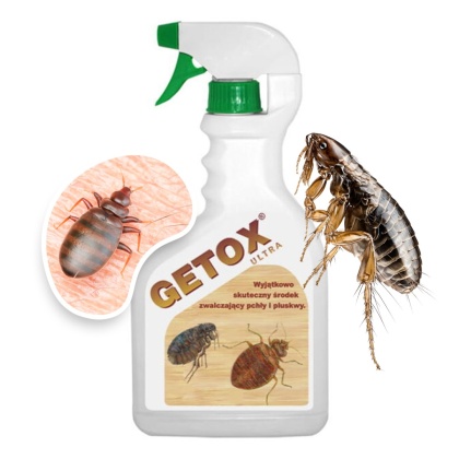 Getox Ultra 600ml Środek Owadobójczy Na Pluskwy i Pchły Themar