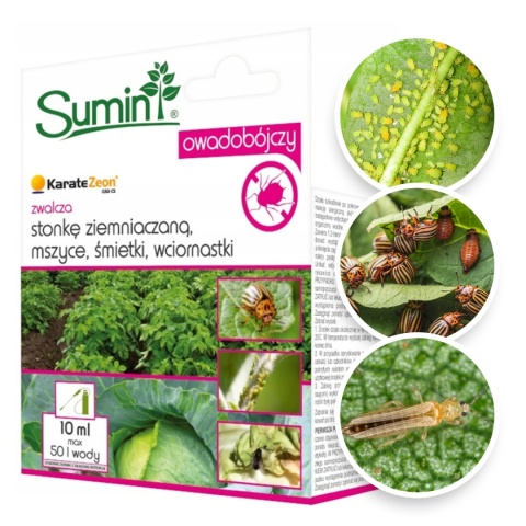 Karate Zeon 050 CS 10ml Środek Owadobójczy Do Zwalczania Szkodników w Uprawach Roślin Sumin