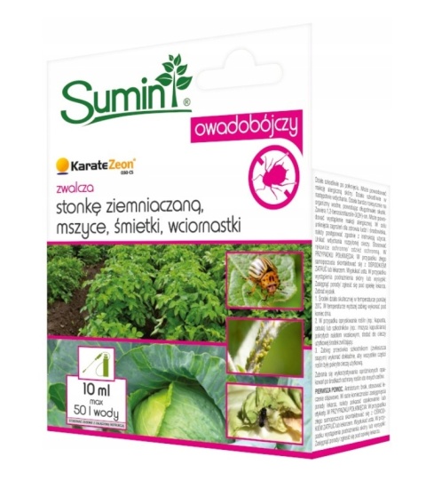 Karate Zeon 050 CS 10ml Środek Owadobójczy Do Zwalczania Szkodników w Uprawach Roślin Sumin