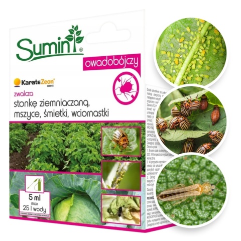 Karate Zeon 050 CS 5ml Środek Owadobójczy Do Zwalczania Szkodników w Uprawach Roślin Sumin