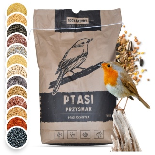 Karma Dla Ptaków Ziarna Uniwersalna Ptasi Przysmak 1kg GF